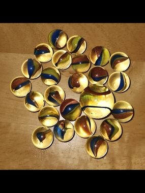 Vacor Fiesta Marbles - 24 Total